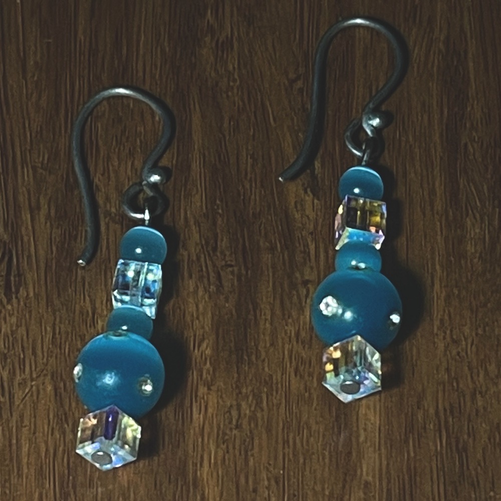 Swarovski Crystal Handmade Gemstone Earrings